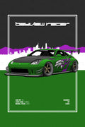 BAYVIEW RACER | JDM Automotive Poster