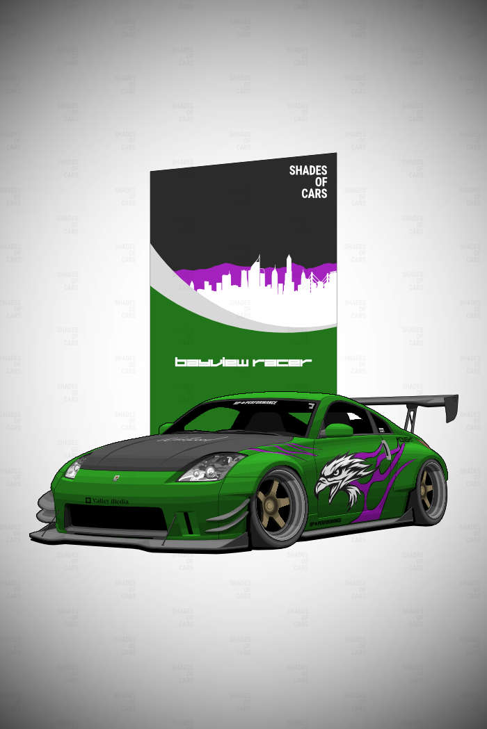 BAYVIEW RACER | JDM Automotive Poster