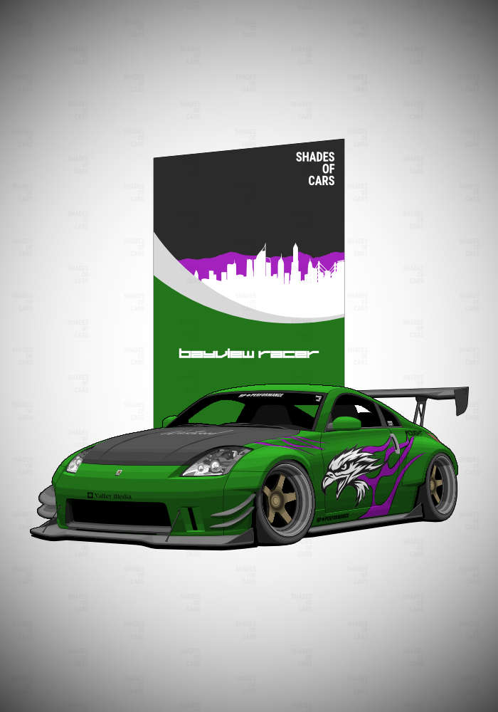 BAYVIEW RACER | JDM Automotive Poster