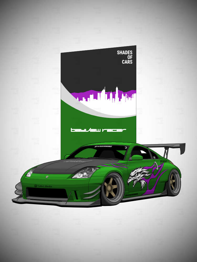 BAYVIEW RACER | JDM Automotive Poster