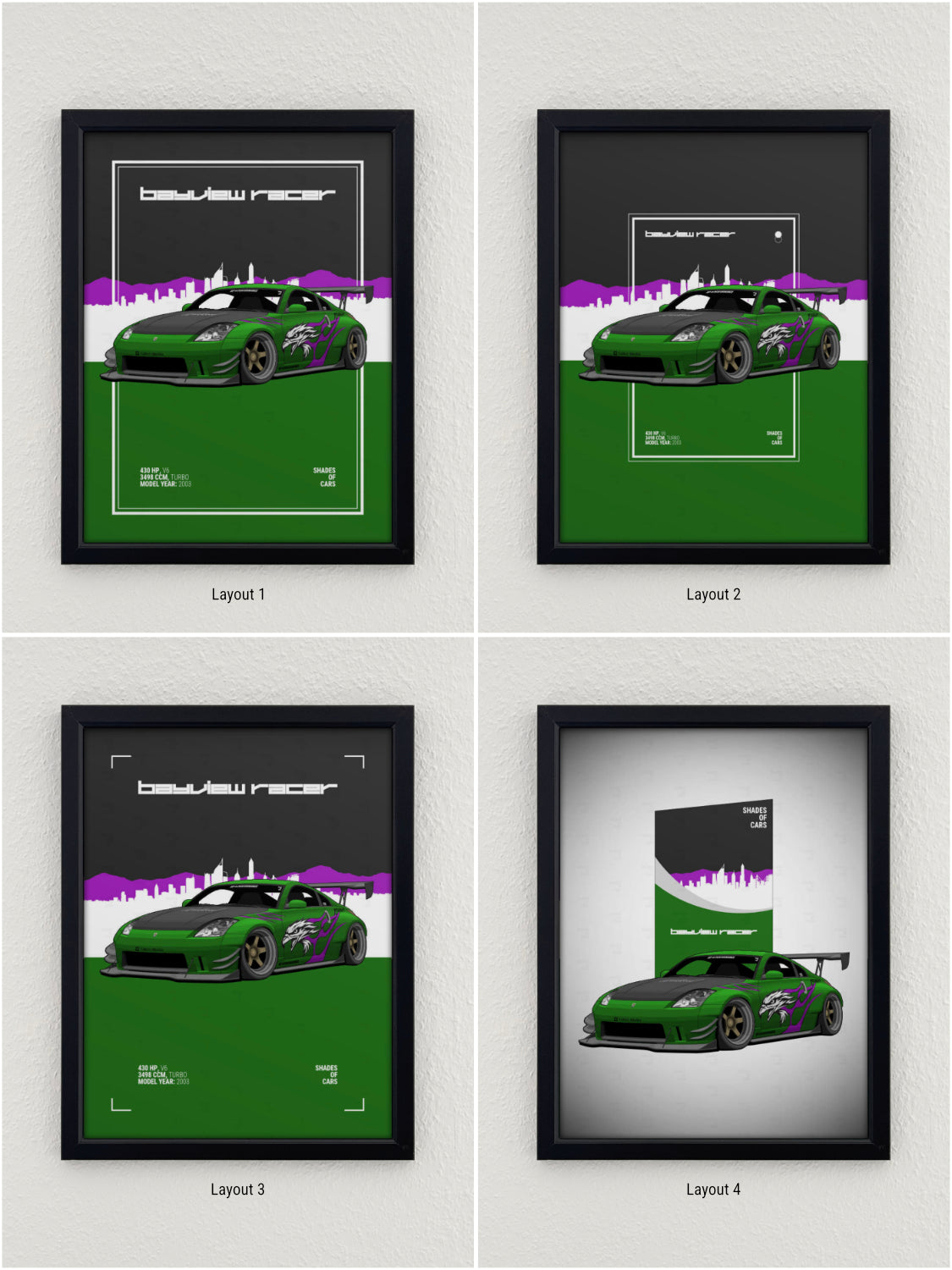 BAYVIEW RACER | JDM Automotive Poster