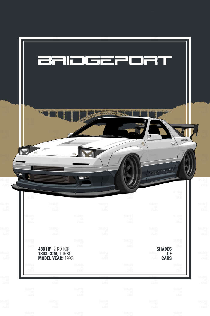 BRIDGEPORT | JDM Automotive Poster