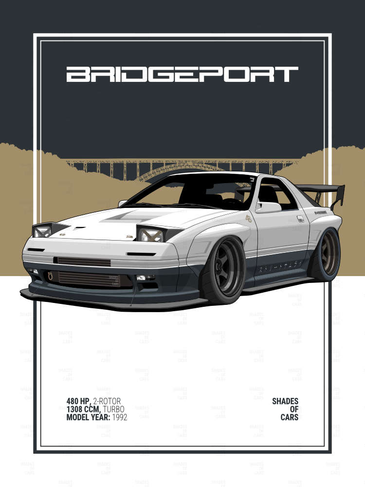 BRIDGEPORT | JDM Automotive Poster