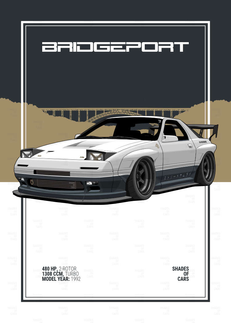 BRIDGEPORT | JDM Automotive Poster