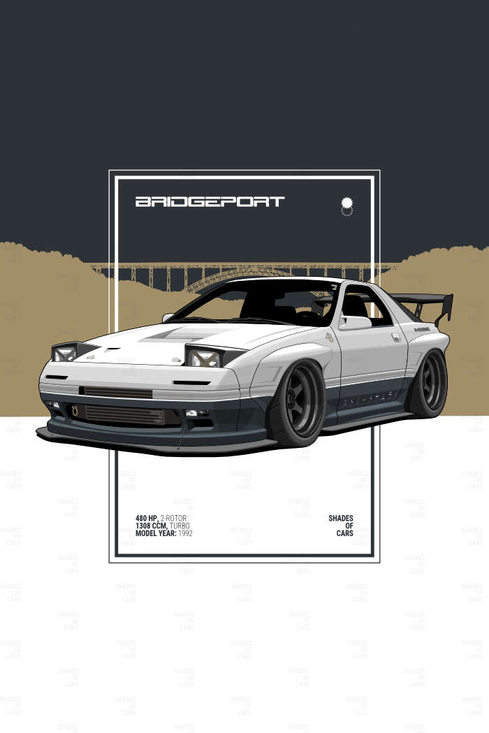 BRIDGEPORT | JDM Automotive Poster