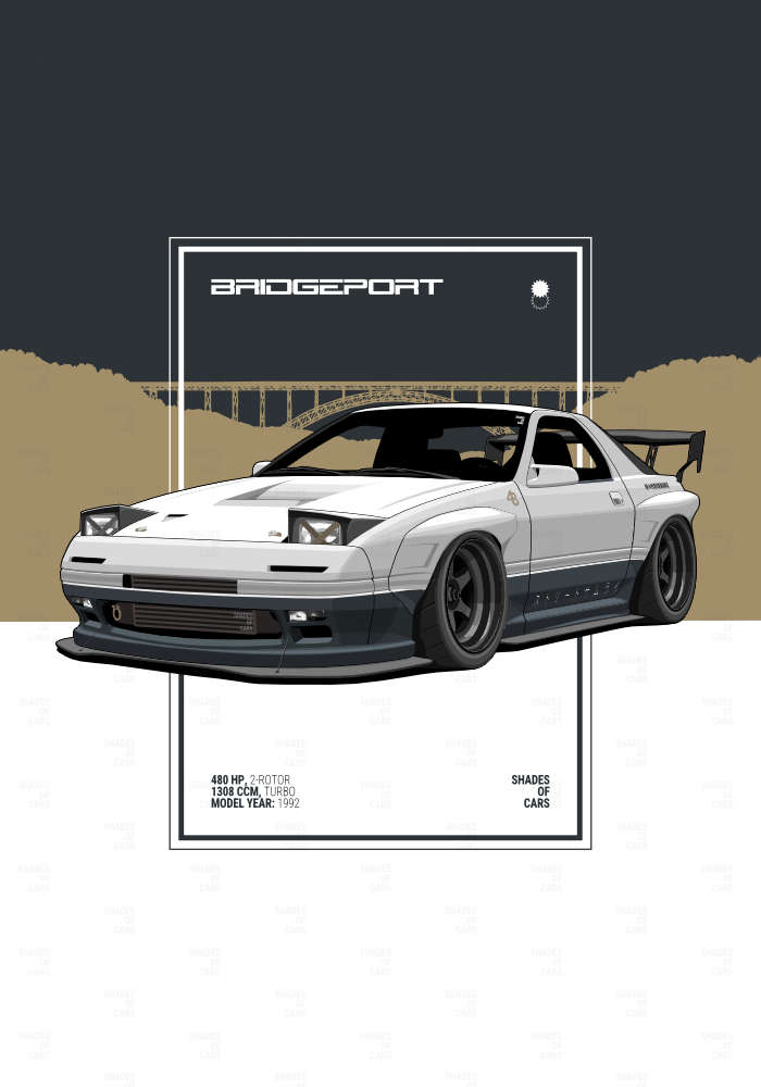 BRIDGEPORT | JDM Automotive Poster