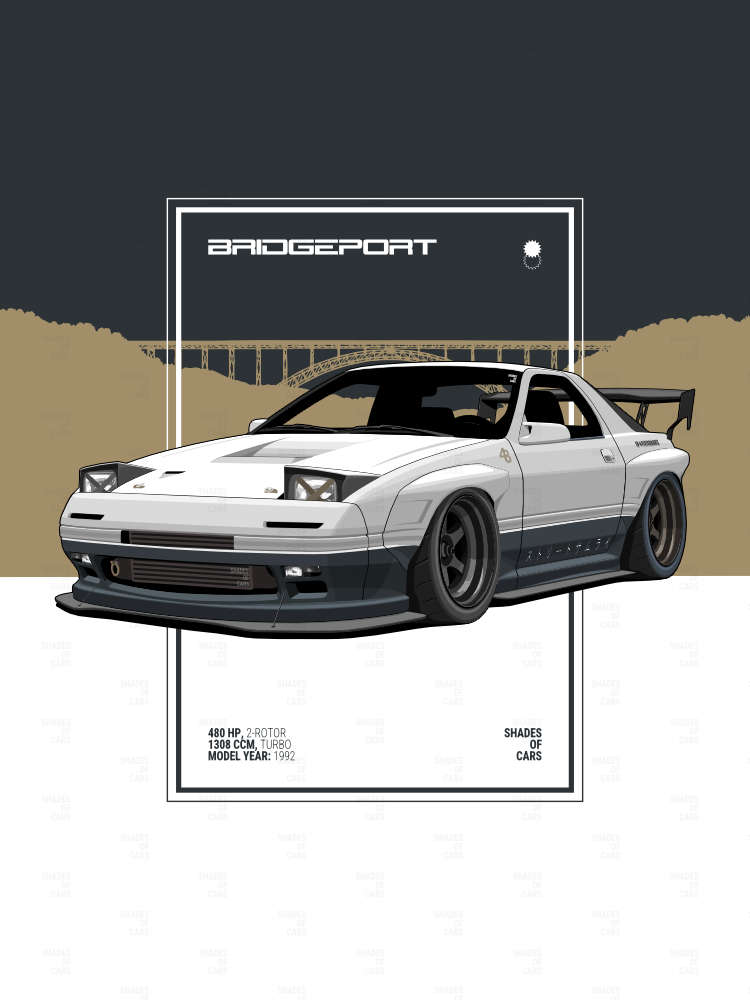BRIDGEPORT | JDM Automotive Poster