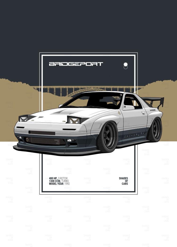 BRIDGEPORT | JDM Automotive Poster