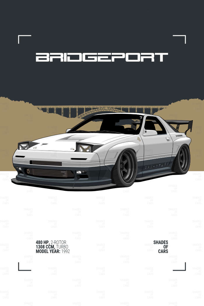 BRIDGEPORT | JDM Automotive Poster