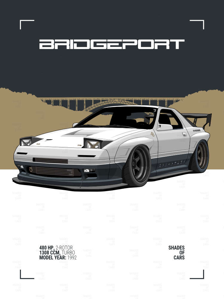 BRIDGEPORT | JDM Automotive Poster
