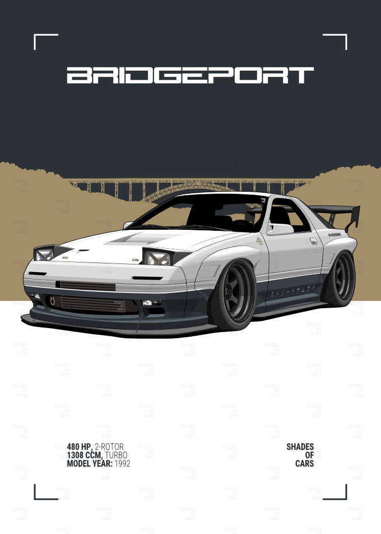 BRIDGEPORT | JDM Automotive Poster