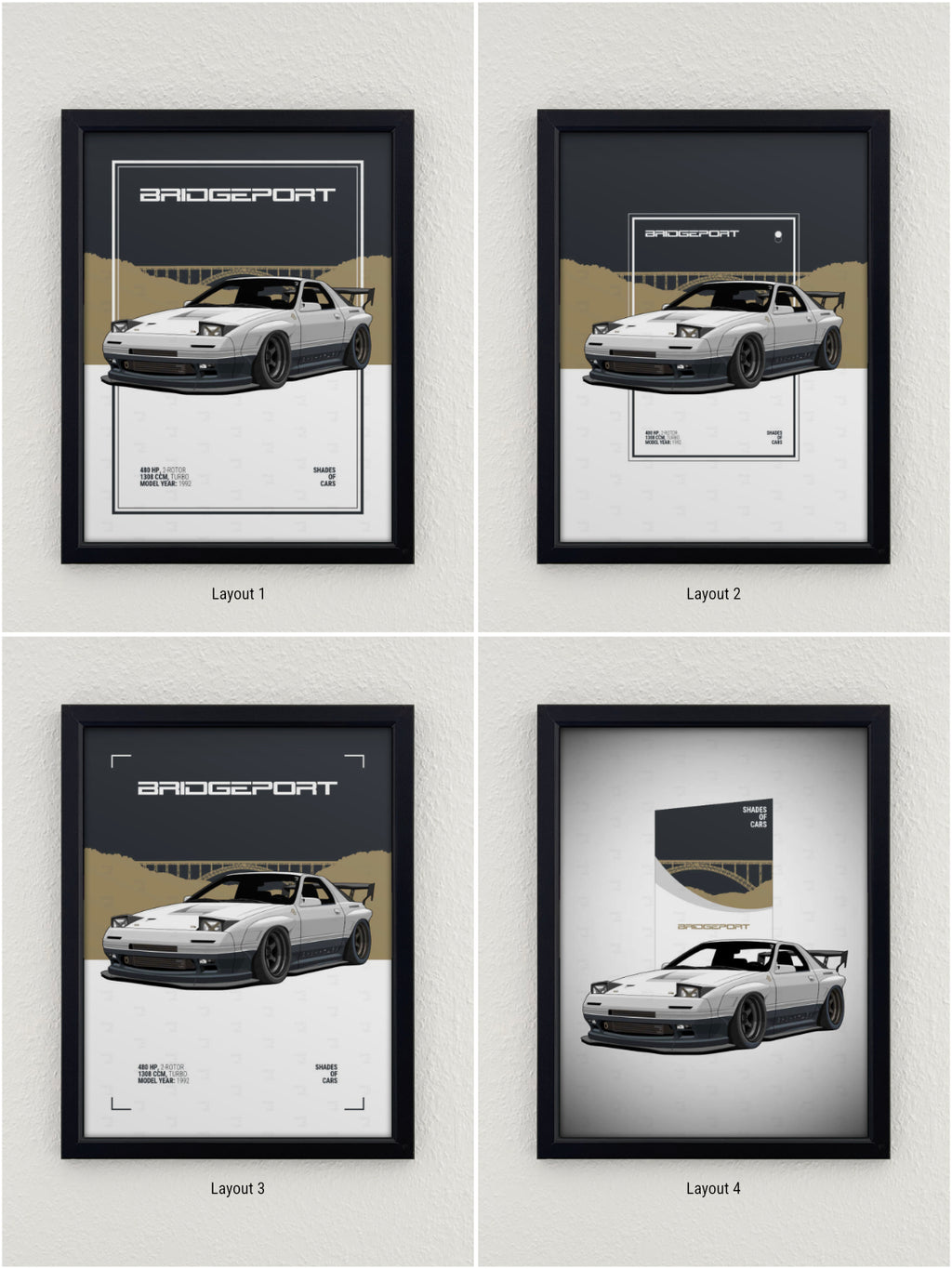 BRIDGEPORT | JDM Automotive Poster