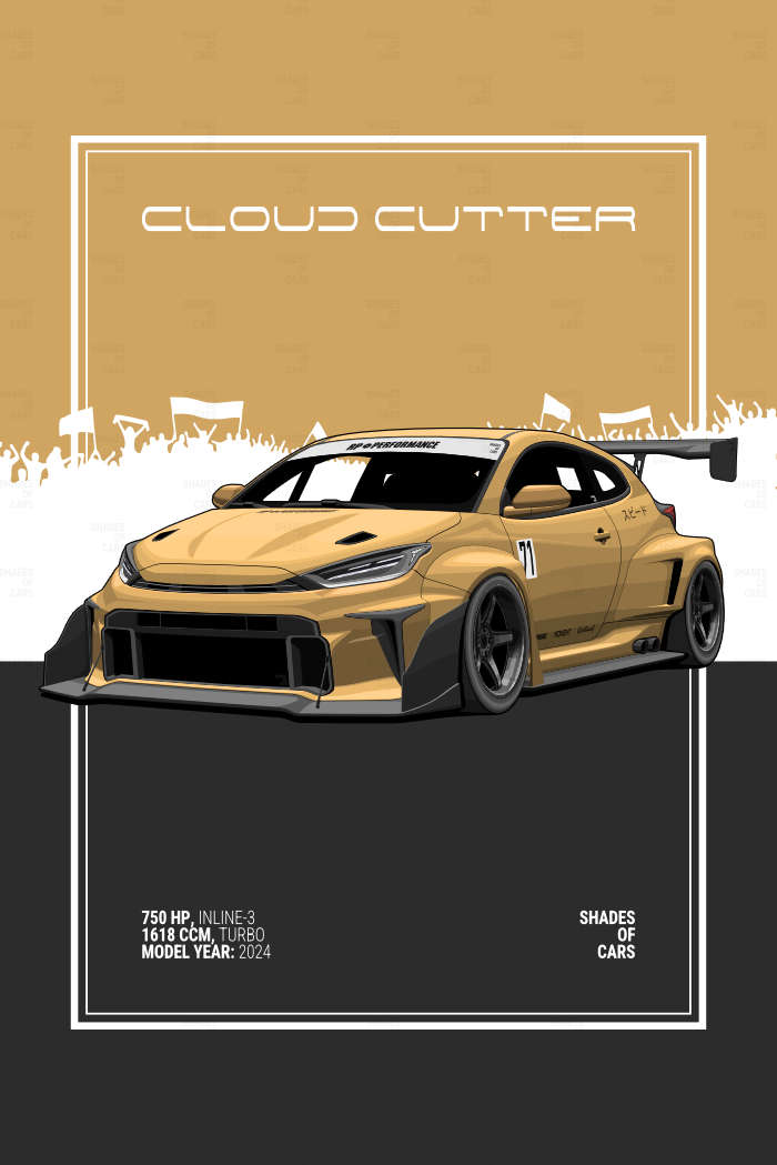 CLOUD CUTTER | JDM Automotive Poster