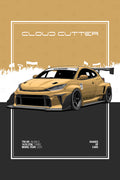 CLOUD CUTTER | JDM Automotive Poster