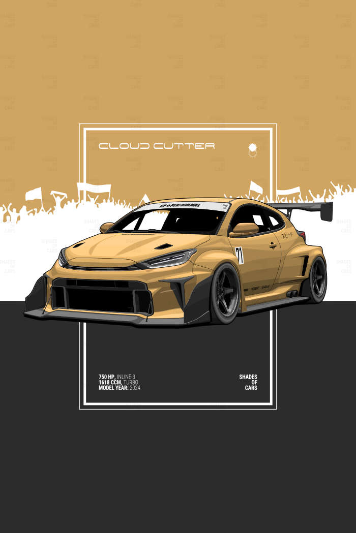 CLOUD CUTTER | JDM Automotive Poster