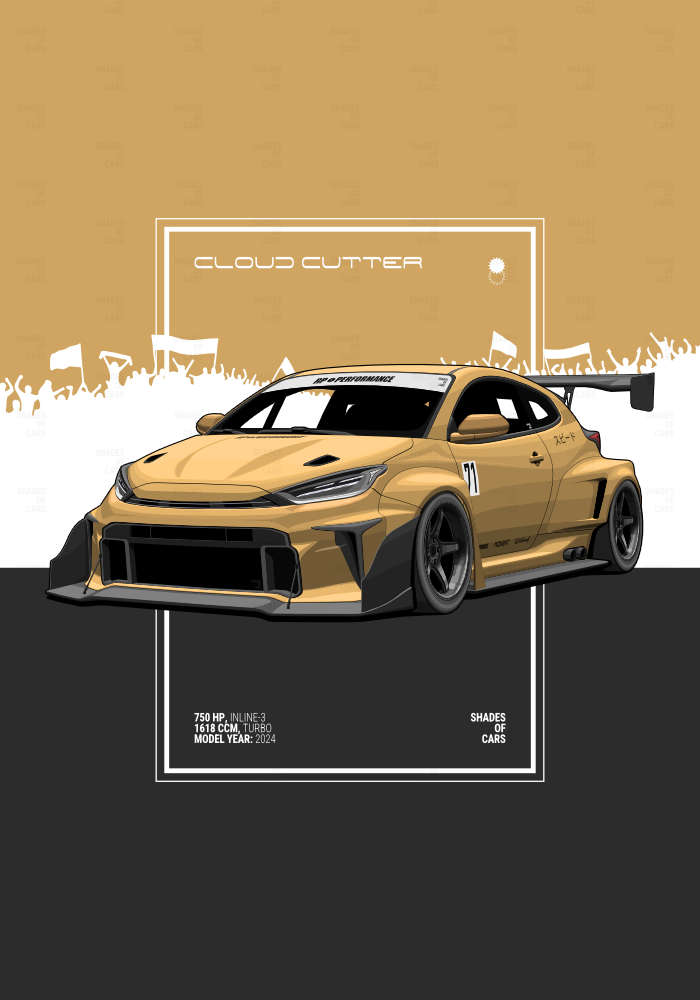 CLOUD CUTTER | JDM Automotive Poster