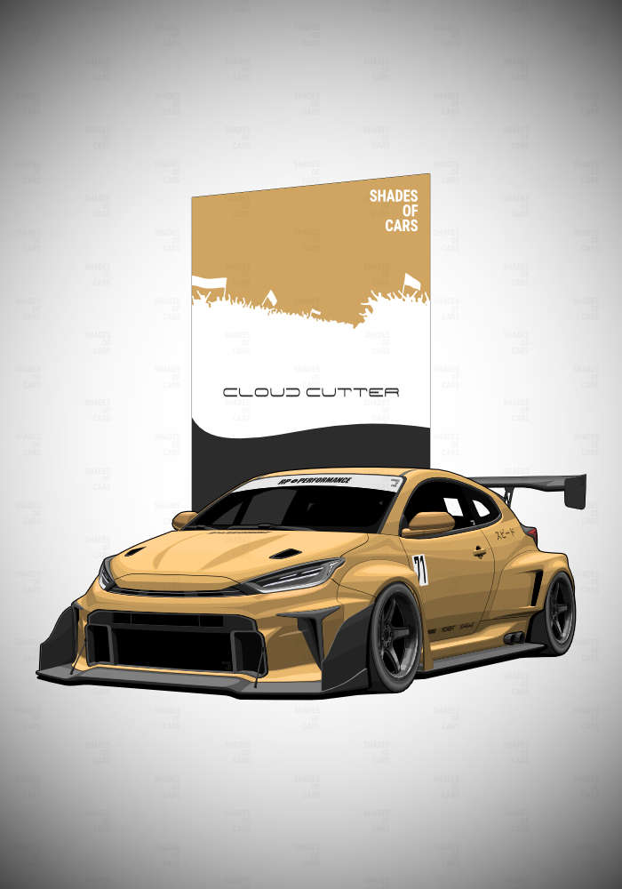 CLOUD CUTTER | JDM Automotive Poster