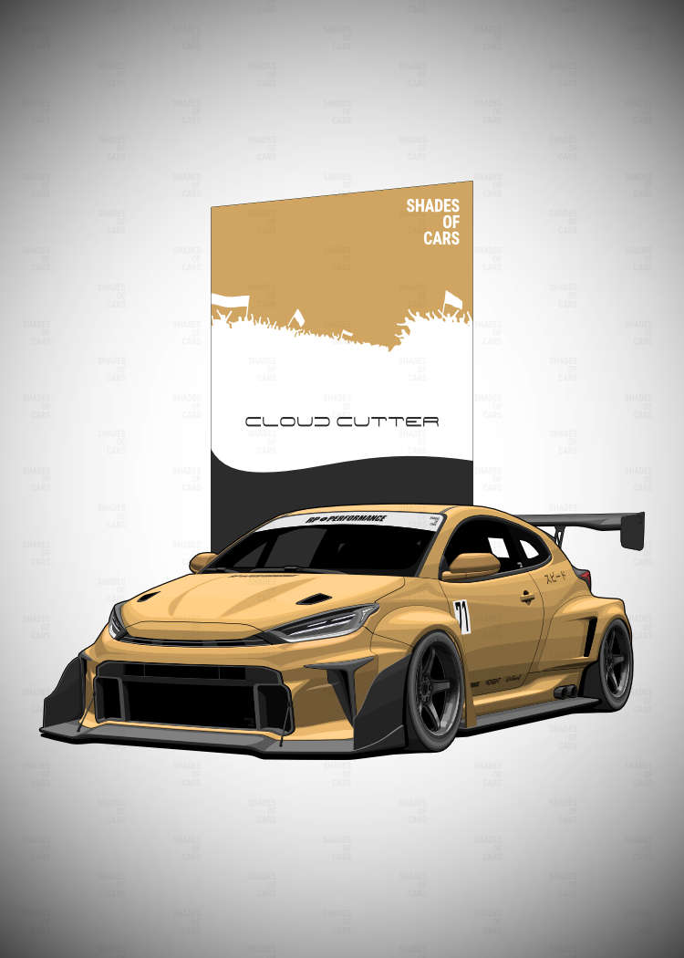 CLOUD CUTTER | JDM Automotive Poster
