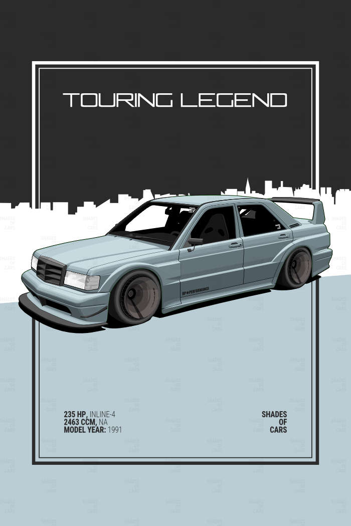 TOURING LEGEND | Automotive Poster
