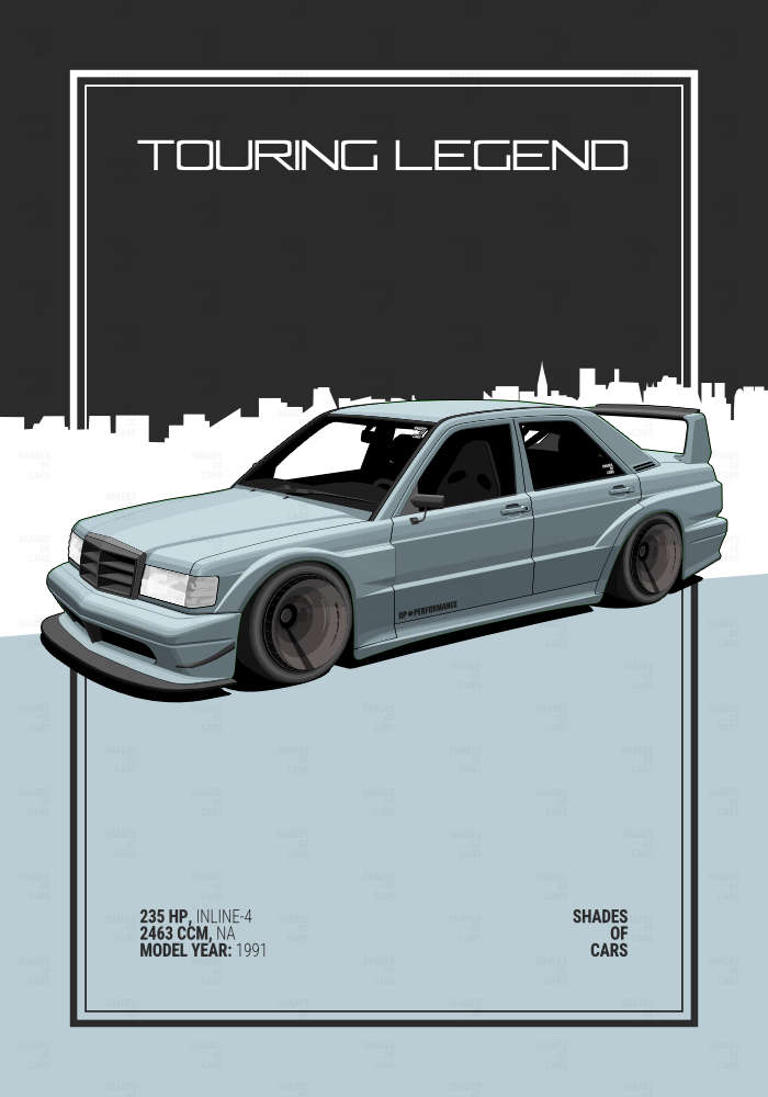 TOURING LEGEND | Automotive Poster
