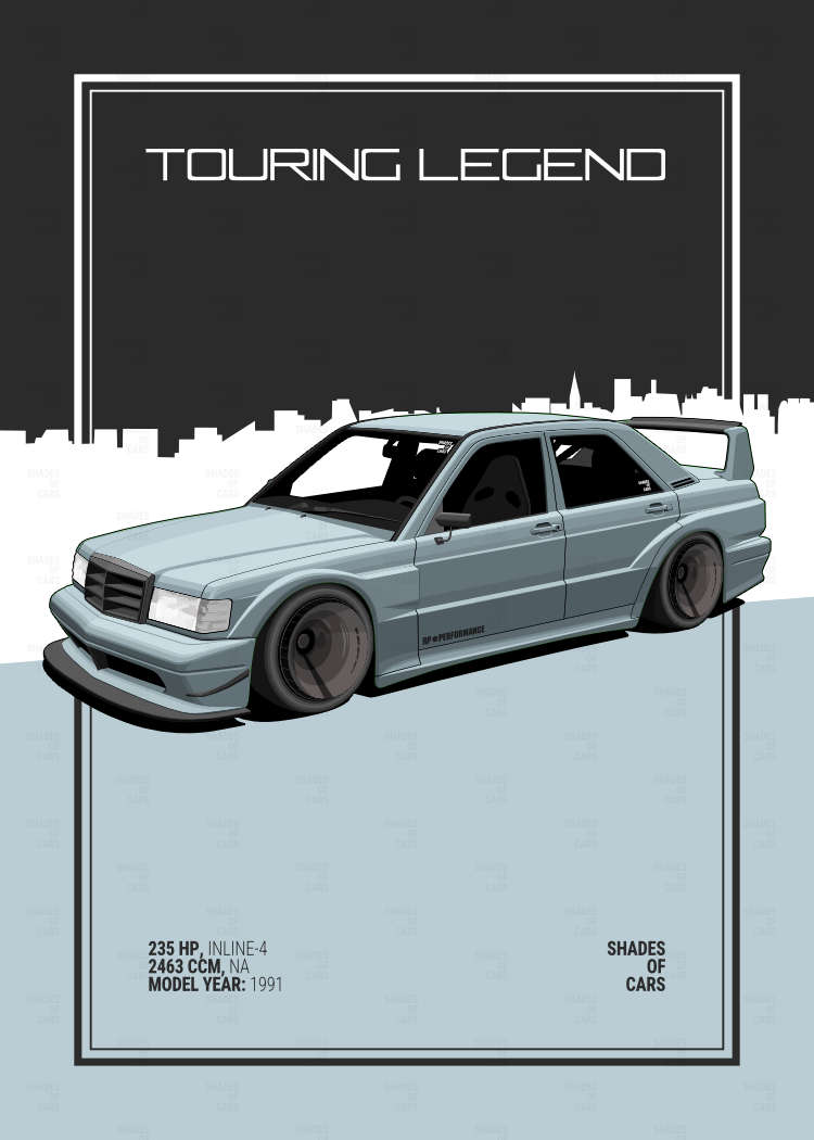 TOURING LEGEND | Automotive Poster