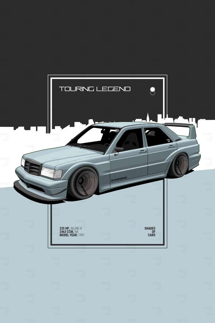 TOURING LEGEND | Automotive Poster