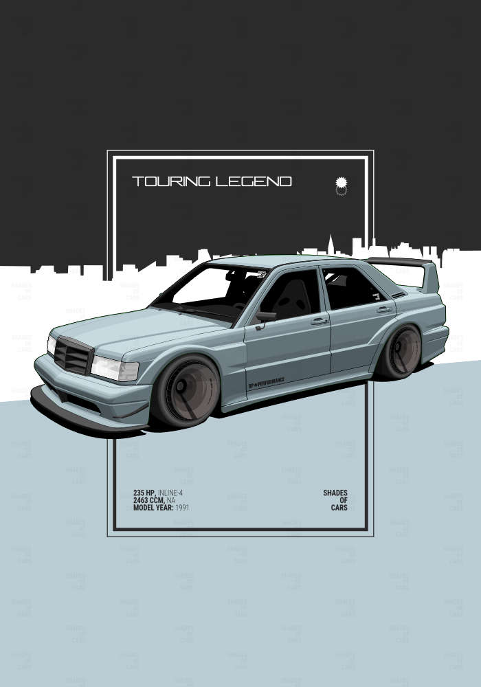 TOURING LEGEND | Automotive Poster