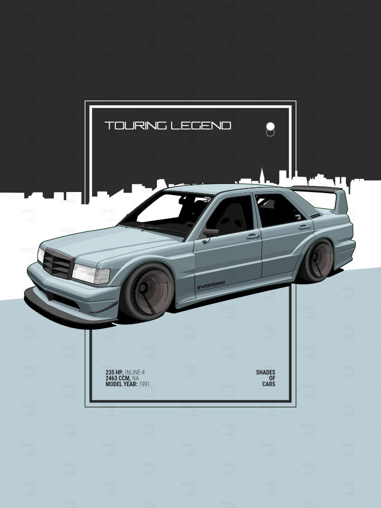 TOURING LEGEND | Automotive Poster