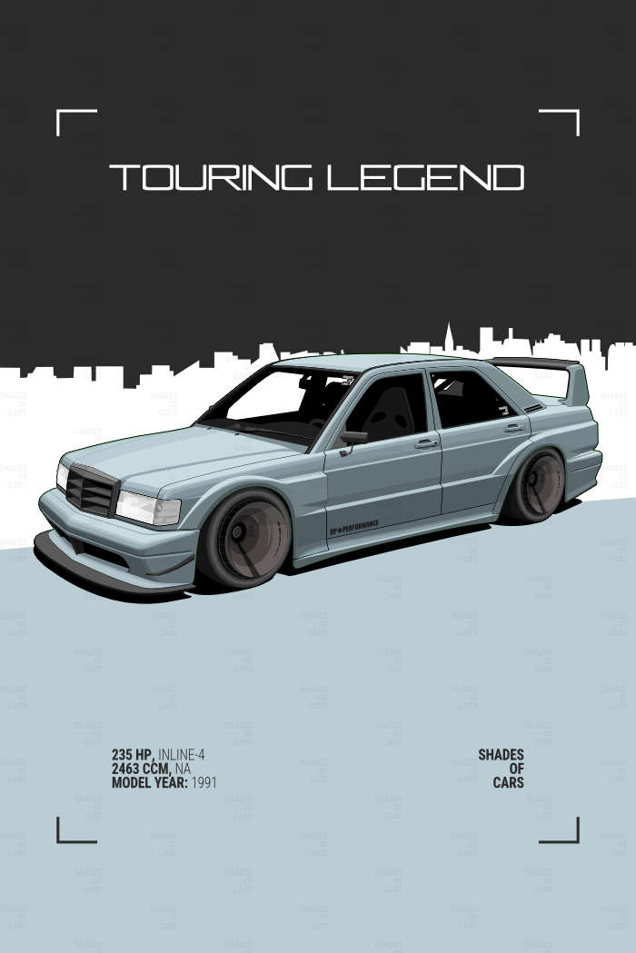 TOURING LEGEND | Automotive Poster