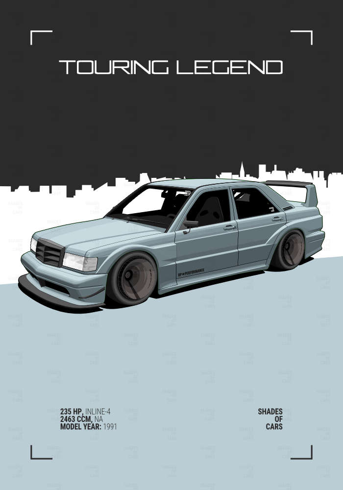 TOURING LEGEND | Automotive Poster
