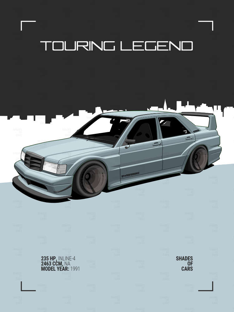 TOURING LEGEND | Automotive Poster