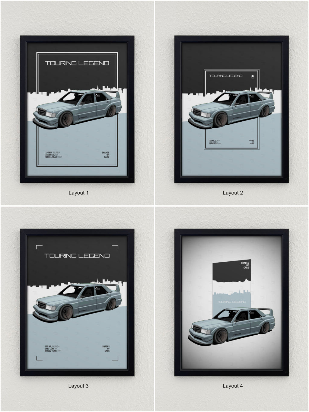 TOURING LEGEND | Automotive Poster
