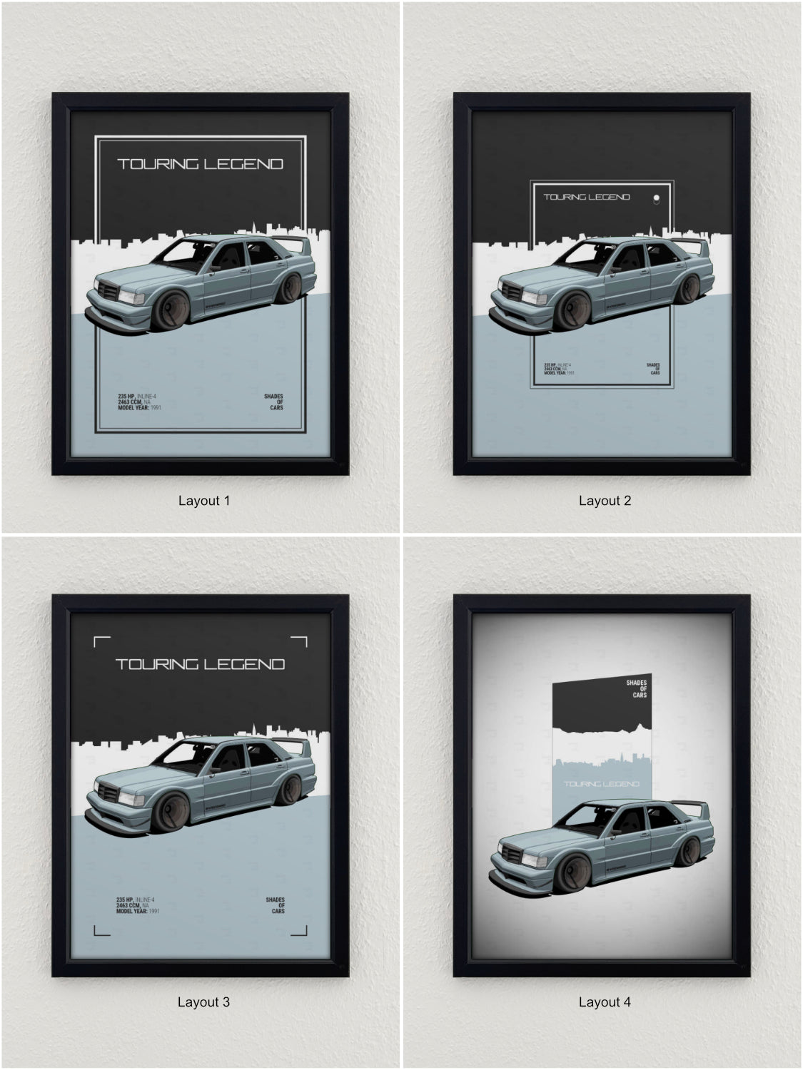 TOURING LEGEND | Automotive Poster