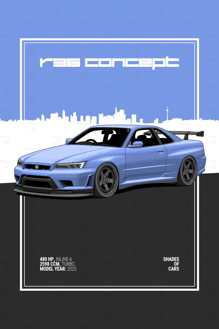 R36 CONCEPT | JDM Automotive Poster