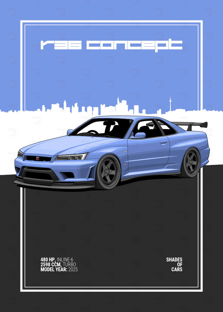 R36 CONCEPT | JDM Automotive Poster