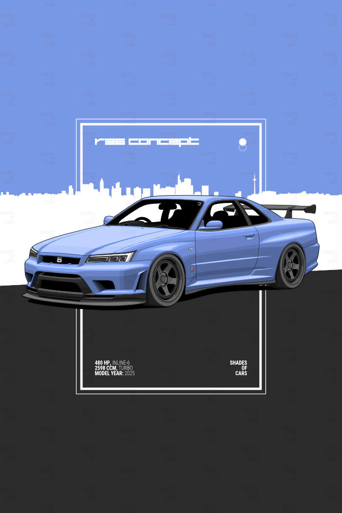 R36 CONCEPT | JDM Automotive Poster