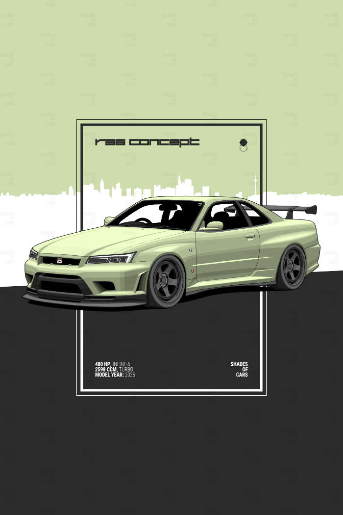 R36 CONCEPT | JDM Automotive Poster