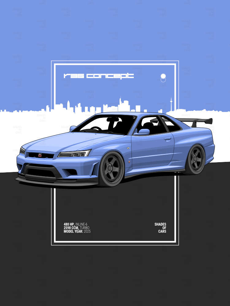 R36 CONCEPT | JDM Automotive Poster
