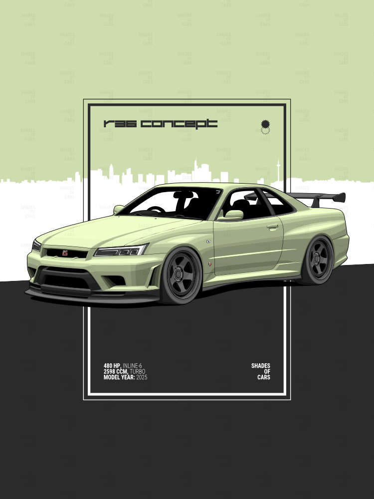 R36 CONCEPT | JDM Automotive Poster