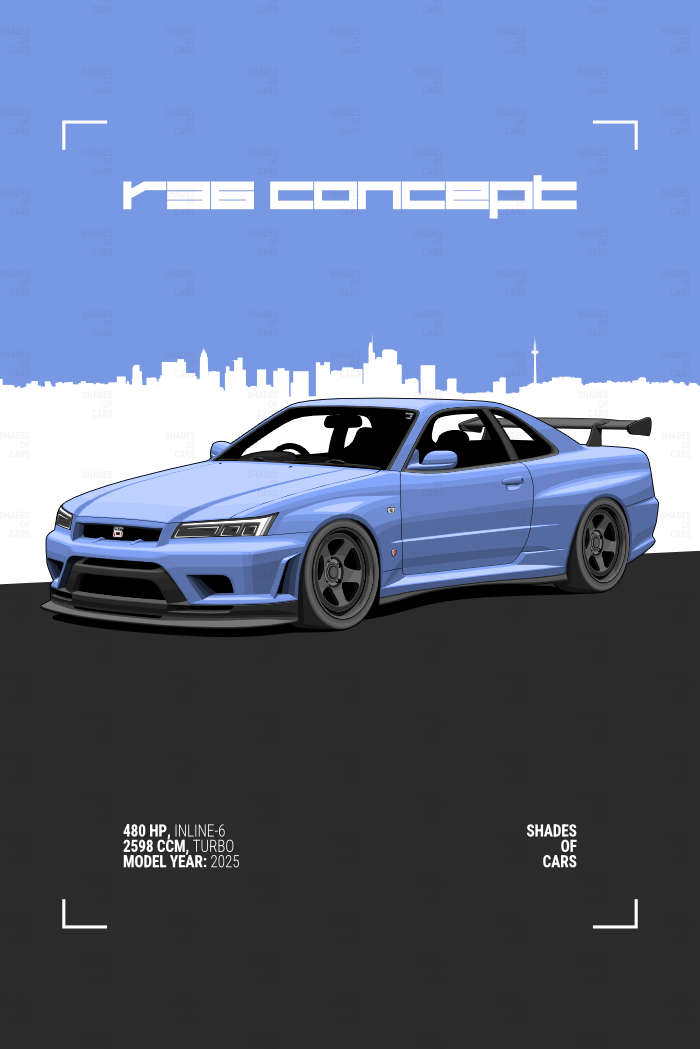 R36 CONCEPT | JDM Automotive Poster