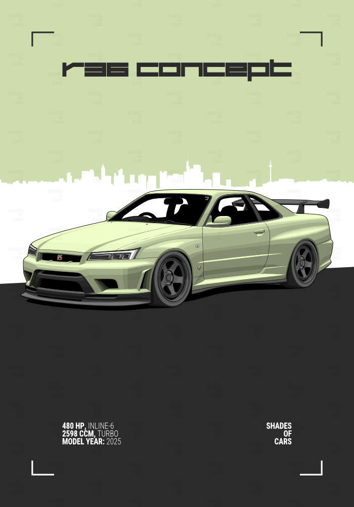 R36 CONCEPT | JDM Automotive Poster
