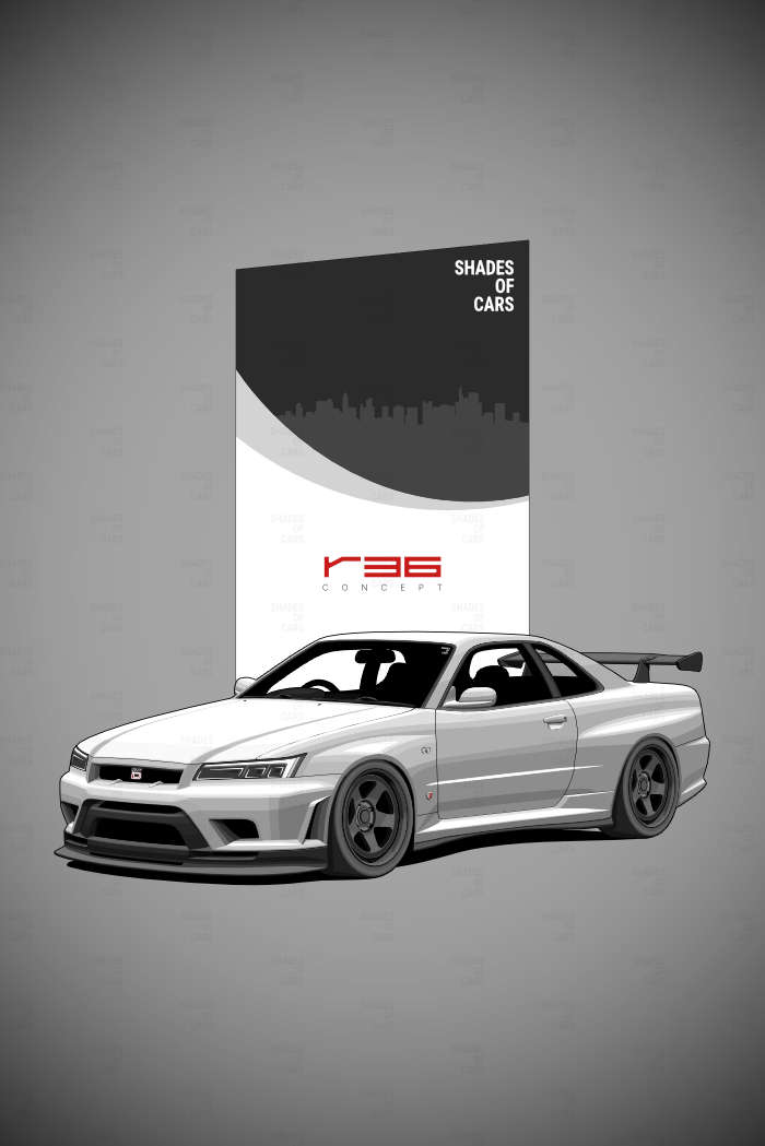 R36 CONCEPT | JDM Automotive Poster