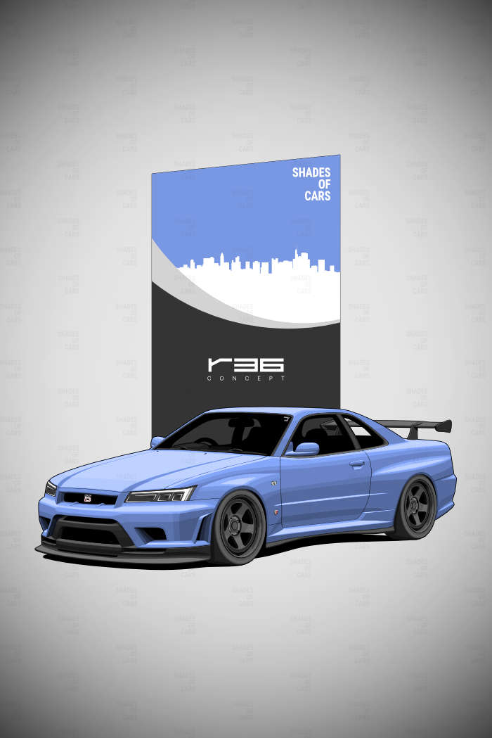 R36 CONCEPT | JDM Automotive Poster