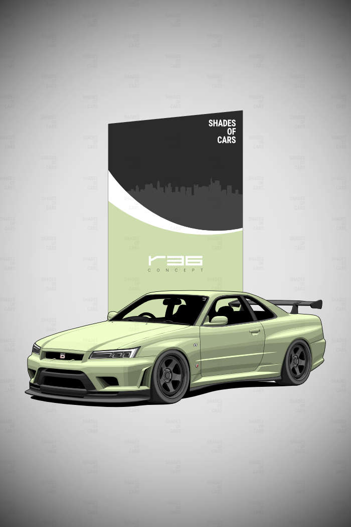 R36 CONCEPT | JDM Automotive Poster