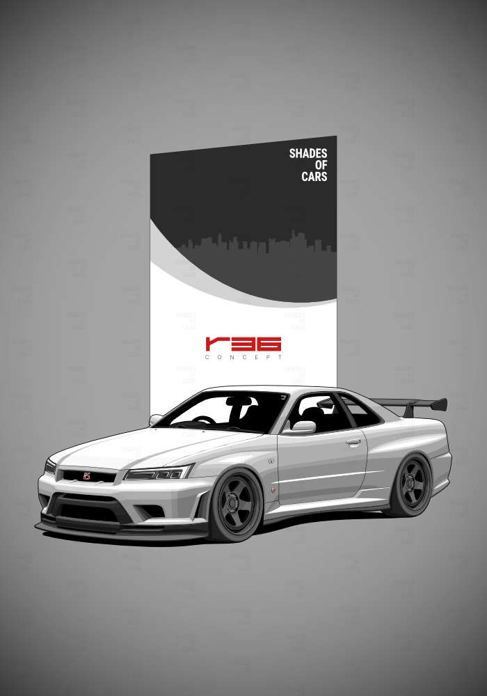R36 CONCEPT | JDM Automotive Poster