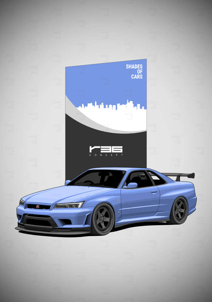 R36 CONCEPT | JDM Automotive Poster
