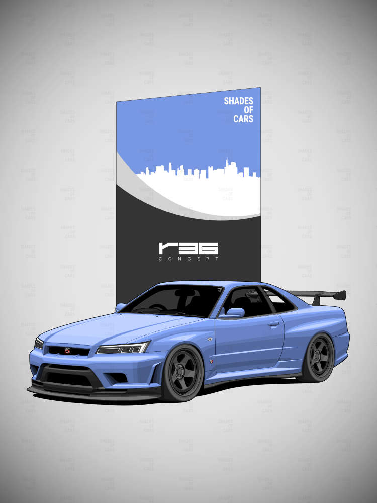 R36 CONCEPT | JDM Automotive Poster