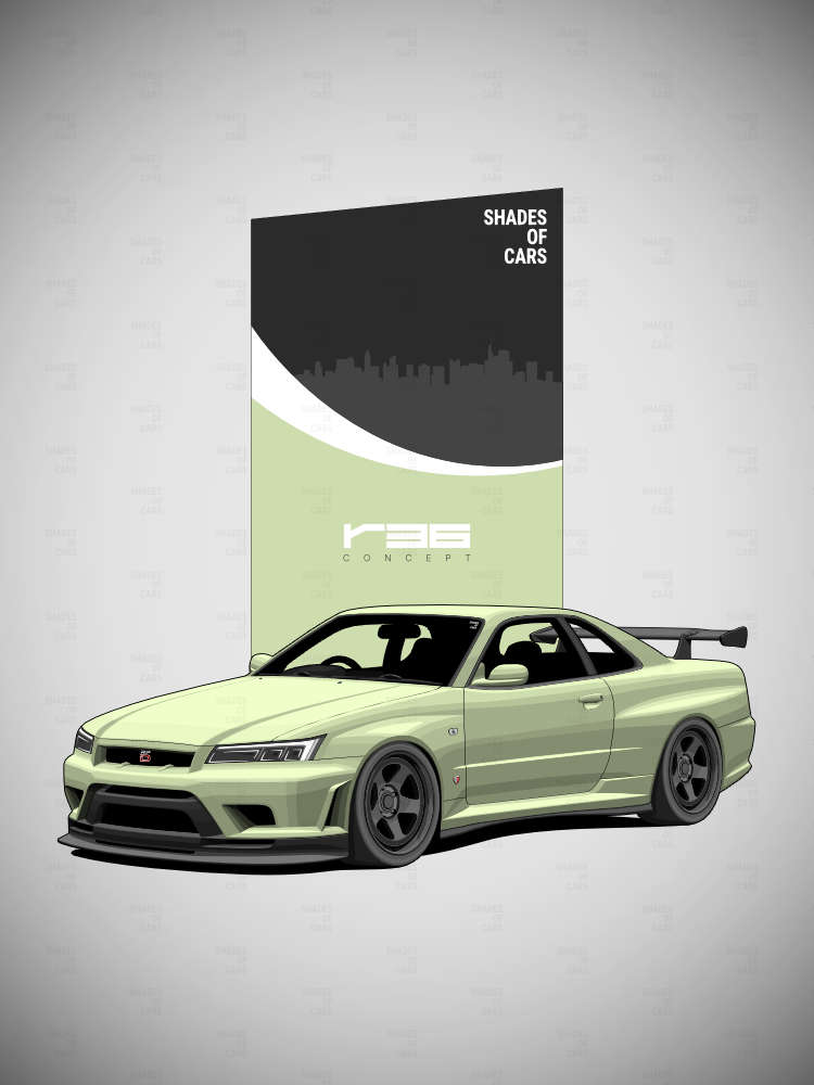 R36 CONCEPT | JDM Automotive Poster