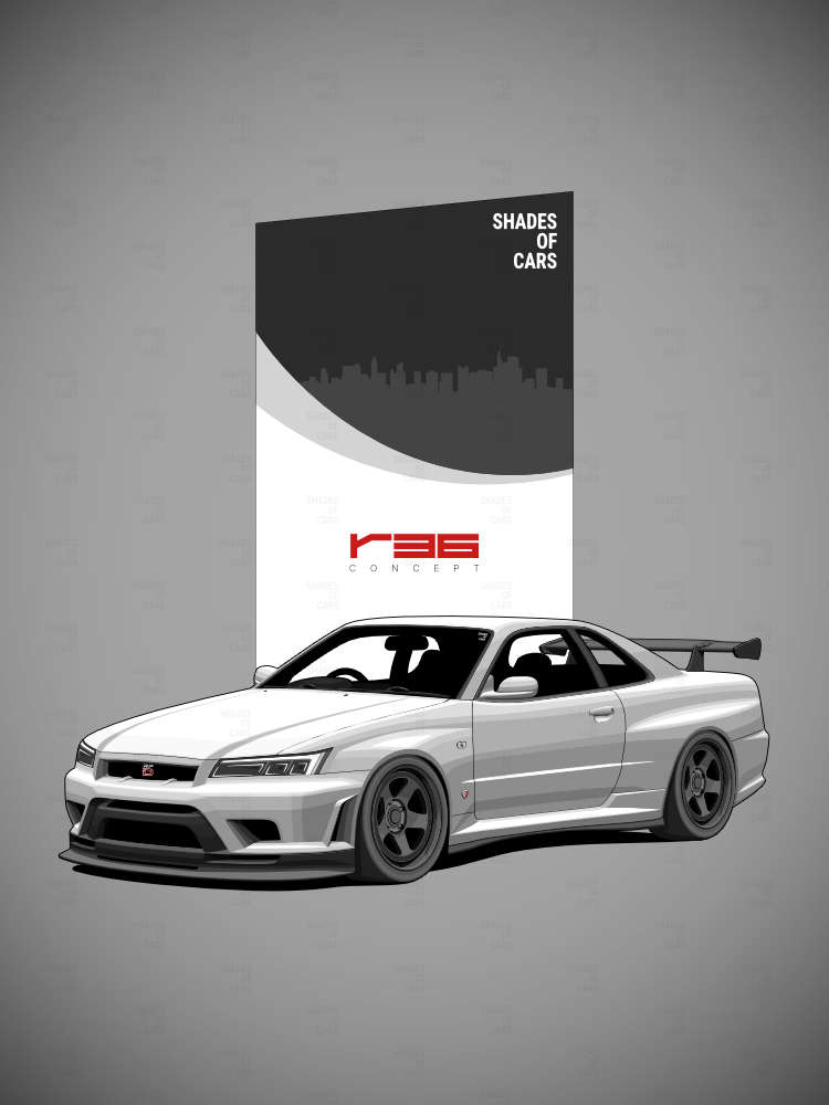R36 CONCEPT | JDM Automotive Poster