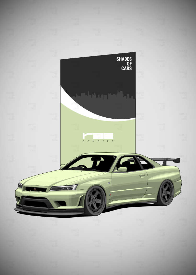 R36 CONCEPT | JDM Automotive Poster
